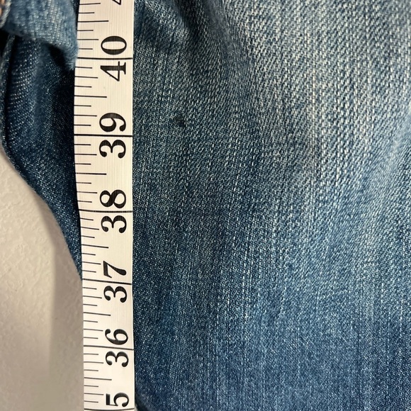 Rag & Bone RB 15x Slim Straight Tailored Workwear Denim Dumont Blue Jeans 31 - Picture 13 of 13